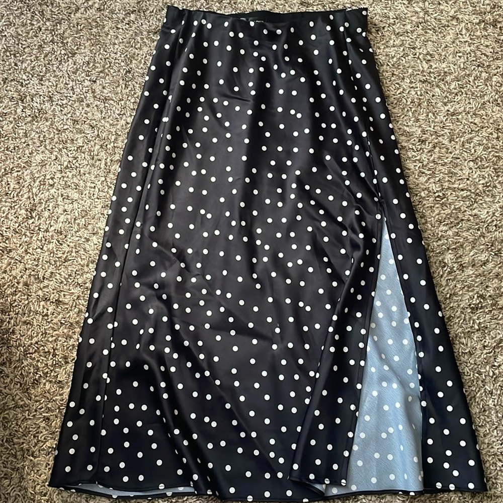 Polka dot skirt